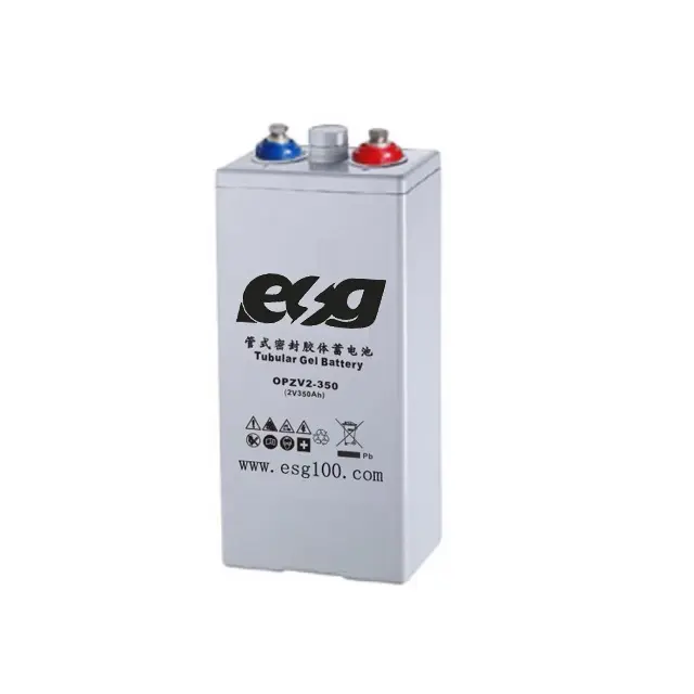 Batteria ESG Factory carrello elevatore solare a ciclo profondo 2v 400ah 500ah 600ah 800ah 1000ah tubolare OPZV GEL