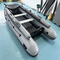 Bateau gonflable jet ski de 4,2 m pour 7 personnes avec adaptateur de base de montage, certifié CE, pour loisirs, fournisseur chinois pour commandes en gros