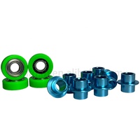 Roulements de patins à roulettes hybrides en céramique 688 167, roulements de skateboard ABEC 9 haute vitesse pour roues de patins en ligne et quad