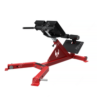 Machine de musculation en acier inoxydable pour salle de sport - Équipement d'exercice d'extension du bas du dos à 45 degrés avec option de logo personnalisé