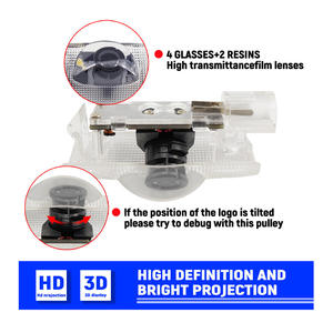 โปรเจคเตอร์โลโก้ประตู LED สำหรับรถยนต์ไฟเงาผีสำหรับ <span class=keywords><strong>RX</strong></span> 300 330 GS 400 430 HS คือ200 250 LS LX <span class=keywords><strong>570</strong></span> ES SC GX - Product Image 5