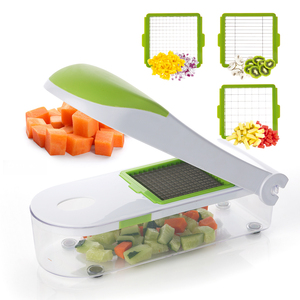 Venta caliente <span class=keywords><strong>de</strong></span> buena calidad <span class=keywords><strong>mandolina</strong></span> manual multifuncional <span class=keywords><strong>de</strong></span> <span class=keywords><strong>acero</strong></span> <span class=keywords><strong>inoxidable</strong></span> 7 en 1 picadora <span class=keywords><strong>de</strong></span> verduras - Product Image 2