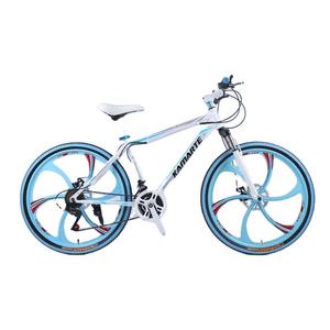 Bicicleta de Montaña de 21 Velocidades con Doble Freno de Disco, Cuadro de Acero, Horquilla con Suspensión, <span class=keywords><strong>Pedales</strong></span> Ordinarios, para Hombre, 24/26/27.5/29 Pulgadas - Product Image 2