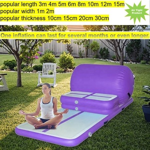 Tapis de yoga gonflable sur mesure en gros, piste roulante, piste d'<span class=keywords><strong>air</strong></span> pour la salle de sport, la gymnastique à vendre - Product Image 5