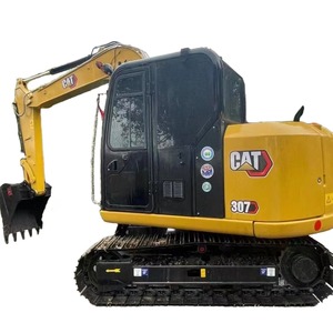 Pelle hydraulique d'occasion CAT 307 de 7 tonnes, pelleteuse sur chenilles d'occasion 305.5 306 308 315 Machine de construction de haute qualité - Product Image 1