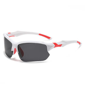 夜間視力対応偏光サングラス アウトドアアクティビティ用 リムレスフレーム PCレンズ - メンズ パンク スポーツ ランニング ドライブ サイクリング - Product Image 6