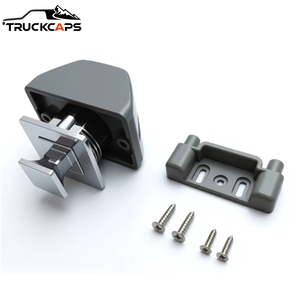 Cerradura Cuadrada para Gabinete <span class=keywords><strong>TuKa</strong></span> Negra de ABS/Aleación de Zinc 48x60x45.2mm para Accesorios de Remolques y Autocaravanas - Product Image 6
