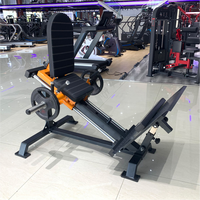 Machine de presse à jambes inclinée réglable à charge de plaques NO.45 Hack Squat pour la musculation et l'entraînement de force
