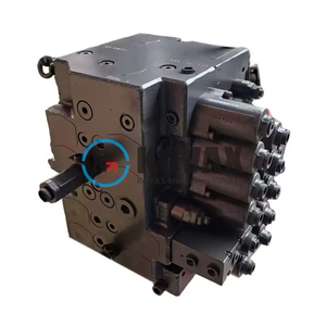 Vanne de distribution hydraulique 225-9-9T, vanne de commande principale 305-9-9T pour excavatrice Hyundai 215VS 225VS 305VS - Product Image 1