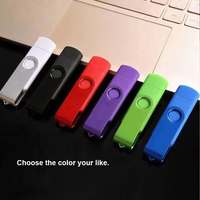 Flashdisk USB Grosir Pabrik Harga Murah Baru, Tipe-C Putar Custom, Pen Drive 1GB~128GB 2.0 Flashdisk USB Custom