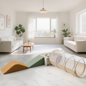 Bọt leo khối cho trẻ mới biết đi mềm chơi phòng tập thể dục với an toàn bóng hồ bơi Montessori đồ chơi cho trong nhà hoạt động chơi đầy màu sắc bóng hồ bơi - Product Image 5