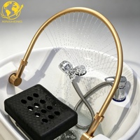 Fauteuil de massage Shiatsu 4D avec airbags pour les bras et les jambes, capsule spatiale de spa capillaire pour salon de coiffure et institut de beauté