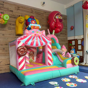 <span class=keywords><strong>Castillo</strong></span> inflable de gran tamaño para exteriores, venta al por mayor, <span class=keywords><strong>castillo</strong></span> inflable de salto de Luna, <span class=keywords><strong>casa</strong></span> de rebote con tobogán, gorila hinchable para niños - Product Image 4