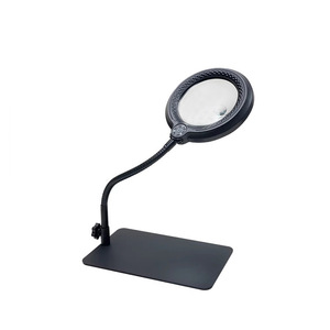 <span class=keywords><strong>Loupe</strong></span> à clipser réglable, <span class=keywords><strong>loupe</strong></span> <span class=keywords><strong>de</strong></span> bureau portable ronde/carrée pour la lecture des personnes âgées - Product Image 1