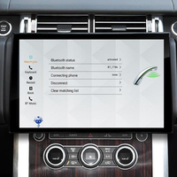 Système de navigation multimédia Android 12 pour voiture, écran OLED 13,3 pouces intégré, GPS pour Range Rover Vogue L405 2013-2017, placement sur tableau de bord