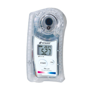 Atago Pal Ph Pocket Ph Meter 0 à 14 Ph, plage de mesure numérique pour sol, eau, liquides de nettoyage, précision 0,01 Ph, fabriqué au Japon - Product Image 1