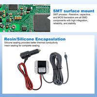 Convertisseur élévateur de tension DC 12V/24V Starlink Mini Switch pour allume-cigare avec connecteur mâle 30V pour camping-cars/camions/bateaux et usage domestique