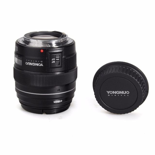 YONGNUO YN100mm F2 Large Aperture Medium Telephoto Prime Lens for Canon EF Mount 5D 5D IV 1300D T6 760D 1300D