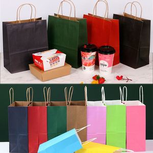 Bolsas de Papel Kraft Impresas Personalizadas para Llevar Café, Bolsas Ecológicas para Entrega de Alimentos para Cafeterías y Restaurantes - Product Image 6