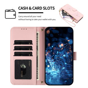 Funda de Cuero Tipo Cartera con Tapa Magnética para <span class=keywords><strong>iPhone</strong></span> 17 Air, 17E, 16E, 16 Pro Max, 15, 14, 13 Plus, 12, <span class=keywords><strong>11</strong></span> - Product Image 3
