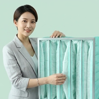 Nouveau filtre à air de poche MERV13 pour la ventilation industrielle HVAC