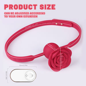 Kovida 3 In1 meme g-spot stimülatörü eğlenceli teleskopik vücut dil yalama vibratör Sucking vibratör kadınlar için kırmızı gül - Product Image 5