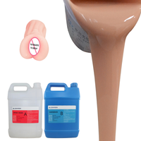 Silicone liquide RTV2 Platinum injectable de qualité alimentaire pour la fabrication de vagins en silicone
