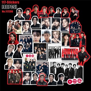Pegatina <span class=keywords><strong>del</strong></span> 5º <span class=keywords><strong>Álbum</strong></span> ARIRANG de KPOP BT Idol World Tour, V JungKook JK J-hope JIN RM INS, Papel Decorativo para Equipaje y Decoración <span class=keywords><strong>del</strong></span> Hogar - Product Image 1