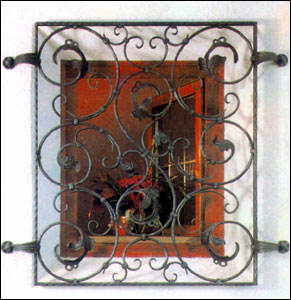 Barras <span class=keywords><strong>de</strong></span> hierro forjado <span class=keywords><strong>para</strong></span> <span class=keywords><strong>ventanas</strong></span>, rejilla <span class=keywords><strong>de</strong></span> seguridad <span class=keywords><strong>para</strong></span> parrilla - Product Image 5