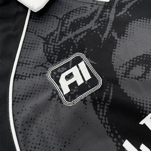Jersey sepak bola klub asli pemuda kaus sepak bola ukuran besar Retro klasik kustom - Product Image 3
