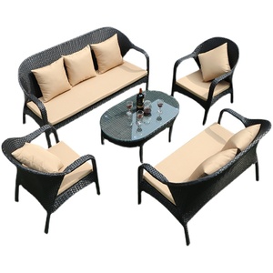 Canapé en rotin Canapé <span class=keywords><strong>de</strong></span> <span class=keywords><strong>jardin</strong></span> en rotin tressé Ensemble <span class=keywords><strong>de</strong></span> canapés <span class=keywords><strong>de</strong></span> <span class=keywords><strong>jardin</strong></span> Canapés <span class=keywords><strong>de</strong></span> <span class=keywords><strong>jardin</strong></span> - Product Image 6