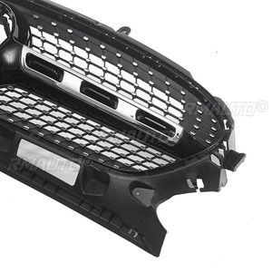 แถบกันชนตกแต่งกระจังหน้ารถชุดกระจังหน้าสไตล์รถแข่งสำหรับรถ Mercedes Benz GLA H247สปอร์ต2020-2023 - Product Image 6