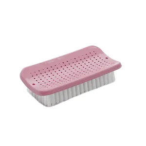 Finely Processed Hockey Laundry Shoe Washing Cleaning Scrub Bristle Brush For Home Clothes Sofa With Plastic Handle