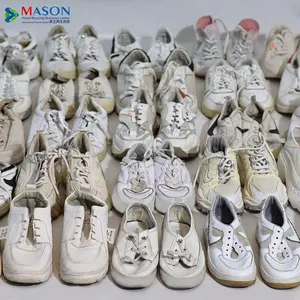 Chaussures blanches originales pour femmes vente en gros chaussures de sport en vrac chaussures originales d'occasion chaussures importées d'occasion