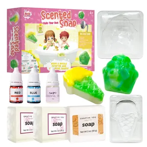 特殊模具肥皂实验室制作你自己的肥皂套件DIY肥皂制作用品套件成人和儿童
