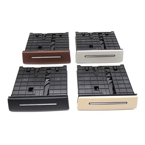 Audi A6LC7 Rear Armrest Cup Holder 4GD885995 Beige Brown Black Gray Rear <b>Seat</b> Center <b>Storage</b> - Product Image 4