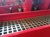 HONGZHU Nouvelle Semoir à pommes de terre à 2 rangs en acier peint, type suspendu, origine Shandong, machine agricole, garantie 1 an