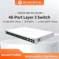 MikroTik CRS354-48G-4S+2Q+RM Switch 10GbE Terkelola 48-Port dengan Dua Port Fiber 40G