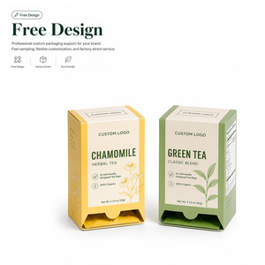 Boîte à sachets de thé personnalisée, distributeur imprimé, carton pliable, fabrication sur mesure de boîtes à sachets de thé - Product Image 6