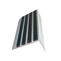 Marches d'escalier en alliage d'aluminium renforcé de fibre de verre, antidérapantes, résistantes à l'usure, avec revêtement en sable de diamant véritable, pour pont de bateau
