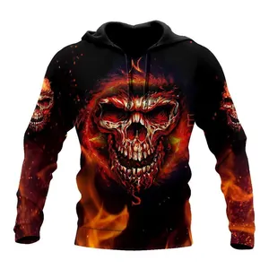 Custom Sublimation Men Bleach Shirts And Hoodies Fleece Fabric Print Pattern Knitted Pullover Hooded Men's Winter T-shirts 1PC