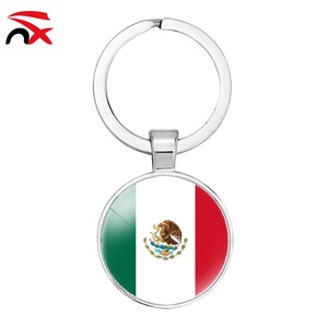 Tùy chỉnh khuyến mại sản phẩm quà tặng Vòng nước cờ Keychain kim loại vòng chìa khóa cho lễ kỷ niệm thể thao sự kiện - Product Image 4