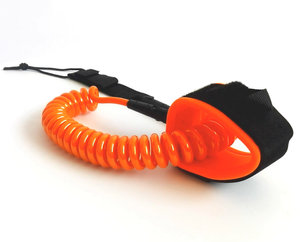 Correa de Surf de TPU de buena calidad, correa de muñeca personalizada en espiral/recta para <span class=keywords><strong>tabla</strong></span> de Surf - Product Image 5