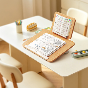 Bureau <span class=keywords><strong>d</strong></span>'étude en bois massif <span class=keywords><strong>à</strong></span> deux niveaux YD20 Pro avec logo personnalisé, grande <span class=keywords><strong>table</strong></span> <span class=keywords><strong>d</strong></span>'écriture pour enfants, support pour <span class=keywords><strong>dessin</strong></span> et ordinateur portable, fournitures de bureau <span class=keywords><strong>à</strong></span> domicile - Product Image 1