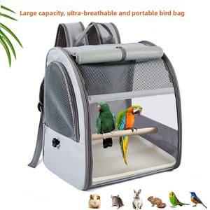 Mochila Transpirable y Portátil para Pájaros con Diseño Anti-Escape, Gran Capacidad para Mascotas Pequeñas y Loros - Product Image 2