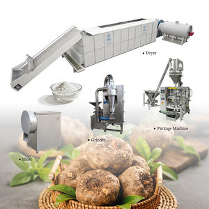 Línea de producción de polvo Konjac, pelador Konjac, máquina cortadora secadora, máquina de fabricación de polvo Konjac deshidratado - Product Image 2