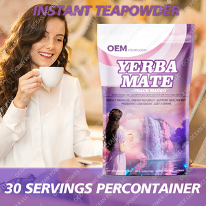 Polvo de extracto de yerba mate natural puro OEM/ODM 100%, Extracto de planta de primera calidad, polvo de té instantáneo de yerba mate - Product Image 4