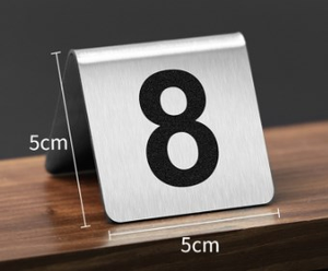 Tùy chỉnh bảng thép không gỉ Tên tấm - Product Image 6