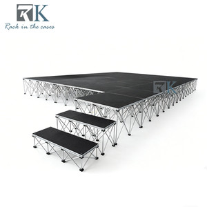 Plataforma de Escenario Rectangular de 1.22m x 1.22m para Eventos con Estuches - Product Image 1