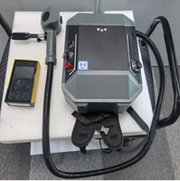 Machine de nettoyage au laser à impulsions de fibres ultra-rapide multifonctionnelle 120W pour le bois, le PVC, l'acier inoxydable, l'aluminium, écologique et portable